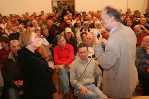 Martin Böttger bei einer Veranstaltung in Klingental